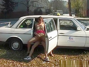 Teen anal fucked by taxi driver...