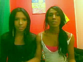 South american tgirl lesbians suck and...