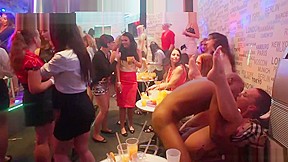 Hot girl fucked on party...