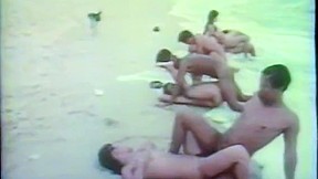 Vintage Thai Beach Orgy...