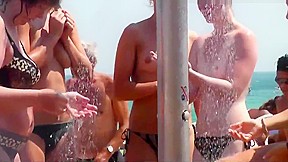 Outdoor Beach Voeyru Topless Video...