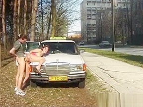 Teen anal fucked by taxi driver...