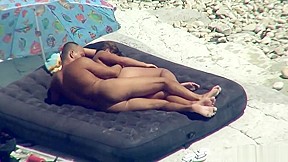 Amateur Horny Nudist Couple Playing On The Beach Voyeur Spy