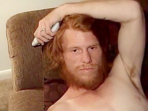 Fitnfurry Ginger Jerks And Cums...