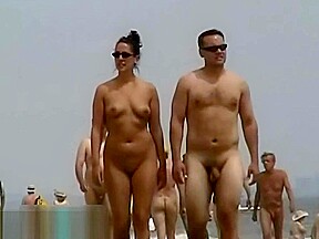 An Excellent Nude Beach Voyeur Video...