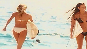 Celebs Coming Out Of Water In Bikinis...