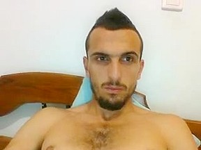 Greek handsome boy with cock on...