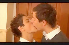 Twink gay man has passionate anal...
