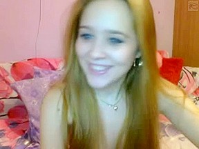 Cam legal age teenager golden haired...