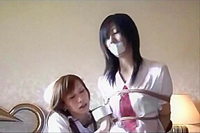 Asian nurse with a gag fetish...
