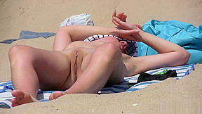 Beach nudist couples...