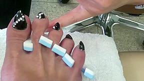 Nail salon reality clip with ifbb...