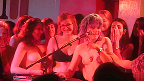 Girls At Soko Show Their Tits...