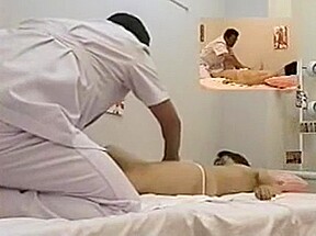 Asian Girl Fingered During Massage P1...