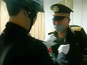 China gay sm police cosplay...