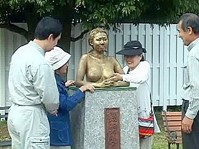 Busty japanese whore kinky public display...
