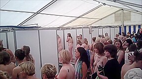 Festival shower voyeur...
