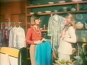 Sharon Thorpe And Constance Money In 70s Movie...