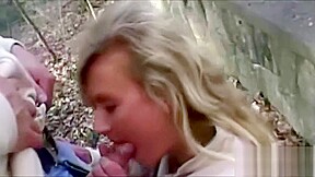 Blowjob from a blonde...