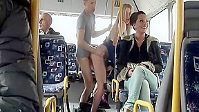 Just your average daily bus commute...