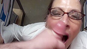 Marie madison gets face fucked in...