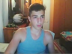Greek cute masturbation on webcam...