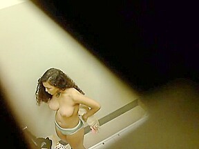 Teen With Huge Tits In Dressing Room...