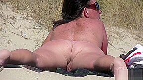 Amateur nudist voyeur fat milf close...