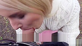 Blonde Hottie Fucks Outdoors Video Starring Aisha Mofos...