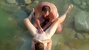 Hot nudist couples beach...
