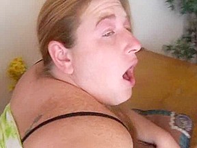 Fat granny probes her old vagina with a sextoy