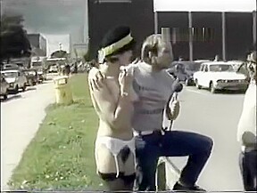 Public nude traffic warden...