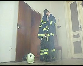 Hot gay firefighters get naughty...