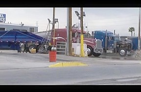 Truckers sex stop...