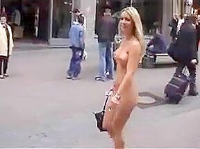 Nude in public part1...