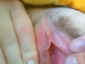 Wife Hairy Pussy Cum On Rubbing Cunt...