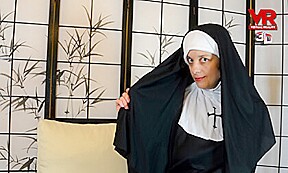 The horny nun sexlikereal...
