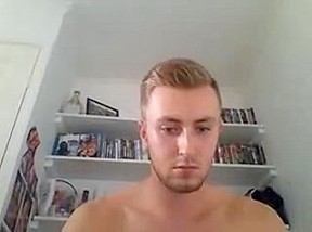 Blonde Uk Guy Showing His Cock Ass...