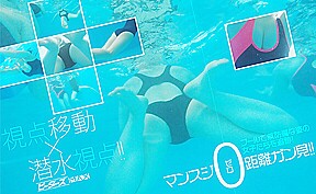 Schoolgirl pool diving vr part 2...