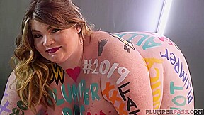 Body painted bbw...