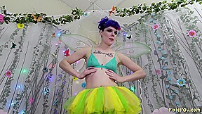 Pixie Gypsy Slurps On A Hard Cock Until It Explodes...