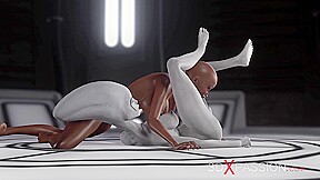3d alien dickgirl hot ebony the space station...