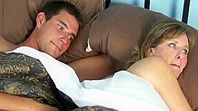 Milf Sharing Bed With...