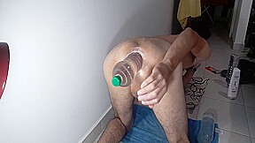 Extreme anal fisting and dildo insertions...