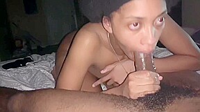 Afrolatina Gets Face Fucked By My Bbc Then Rides...