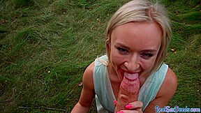 Pickedup Bigtit Babe Sucking And Riding Before Spoon Fucked...