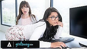 Girlsway angry dominant boss needs incompetent...
