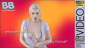 Holly m bouncy dance boppingbabes...