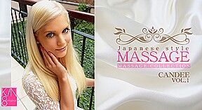 Japanese Style Massage Welcome Beautiful Blonde Candee Licious Vol1 Candee Kin8tengoku...