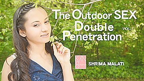 The outdoor sex double penetration vol1...